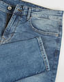 Flying Machine Slash Slim Tapered Fit Mid Rise Jeans