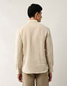 Arrow Sport Slim Fit Pure Linen Shirt