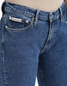 Calvin Klein Jeans Straight Fit Low Rise Jeans