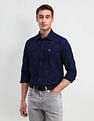 U.S. Polo Assn. Denim Co. Slim Fit Geometric Shirt