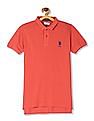 U.S. Polo Assn. Kids Solid Pique Polo Shirt