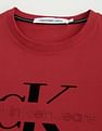 Calvin Klein Disrupted Outline Monologo T-Shirt