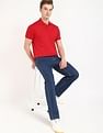 Tommy Hilfiger Solid Regular-Fit Cotton Polo Shirt