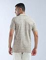 Flying Machine Floral Printed Essentials Polo Shirt