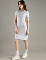 Tommy Hilfiger Cotton Polo Collar T-Shirt Dress