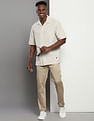 Tommy Hilfiger Cuban Collar Seersucker Shirt