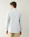 Arrow Sport Slim Fit Vertical Striped Shirt