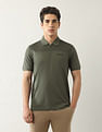 Arrow Newyork Solid Pure Cotton Polo Shirt