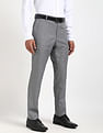 Tommy Hilfiger Regular-Fit Solid Mid-Rise Trouser