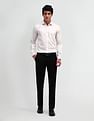 Arrow Manhattan Slim Micro Checked Shirt