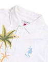U.S. Polo Assn. Kids Boys Graphic Printed Regular Fit Polo Shirt