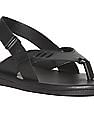 Arrow Men Black Marcus Ankle Strap Sandals