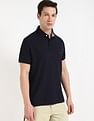 Tommy Hilfiger Solid Regular-Fit Cotton Polo Shirt