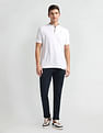 Arrow Sports Mid Rise Smart Flex Trousers