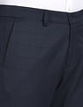 Arrow Newyork Windowpane Check Smart Flex Trousers