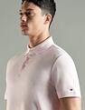 Tommy Hilfiger Kids Solid Regular Fit Cotton Polo T-Shirt