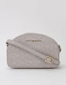 Tommy Hilfiger Logo Brown Pu Sling Bag