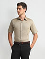 Arrow Solid Dobby Regular Fit Shirt