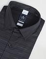 Arrow Horizontal Stripe Dobby Formal Shirt