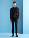 Arrow Mid Rise Slim Fit Velocity Trousers