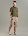Tommy Hilfiger Solid Regular-Fit Cotton Polo T-Shirt