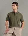 Tommy Hilfiger Solid Regular-Fit Cotton Polo T-Shirt