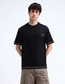 Flying Machine Relaxed Fit Printed T-Shirt