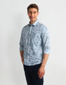 U.S. Polo Assn. Denim Co. All-Over Print Slim Fit Shirt