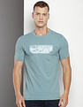 Calvin Klein Brand Print Slim Fit T-Shirt
