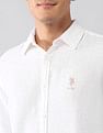 U.S. Polo Assn. Denim Co. Textured Dobby Regular Fit Shirt