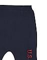 U.S. Polo Assn. Kids Baby Assorted Striped T-Shirt And Pants Set