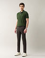 Arrow Sport Textured Pure Cotton Polo Shirt