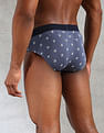 U.S. Polo Assn. Low Rise Printed OEB16 Briefs - Pack Of 3