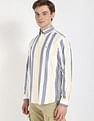 Tommy Hilfiger Striped Relaxed-Fit Oxford Shirt