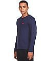 Flying Machine Round Neck Long Sleeve T-Shirt
