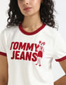 Tommy Hilfiger Logo Slim-Fit Cotton T-Shirt