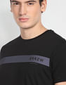 Arrow Newyork Engineered Stripe Logo Premium T-Shirt