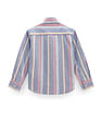 U.S. Polo Assn. Kids Boys Vertical Stripe Super Slim Fit Shirt