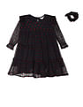 U.S. Polo Assn. Kids All Over Geometric Print Swing Dress