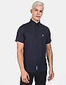 U.S. Polo Assn. Short Sleeve Cotton Linen Shirt