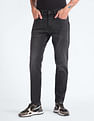 Flying Machine Slash Slim Tapered Stone Wash Jeans