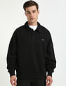 Calvin Klein Jeans Solid Relaxed-Fit Cotton Sweatshirt