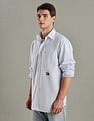 Tommy Hilfiger Striped Regular-Fit Cotton Shirt