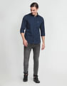 U.S. Polo Assn. Denim Co. Cotton Solid Twill Shirt