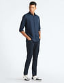 Flying Machine Tencel Hemp Overdyed Shirt