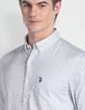 U.S. Polo Assn. Denim Co. Motif Print Twill Shirt