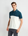 Arrow Sport Regular Fit Clourblocked Polo Shirt