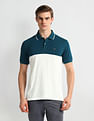 Arrow Sport Regular Fit Clourblocked Polo Shirt