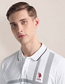 U.S. Polo Assn. Tipped Collar Striped Polo Shirt