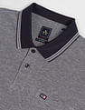 Arrow Sports Patterned Collar Cotton Polo Shirt
